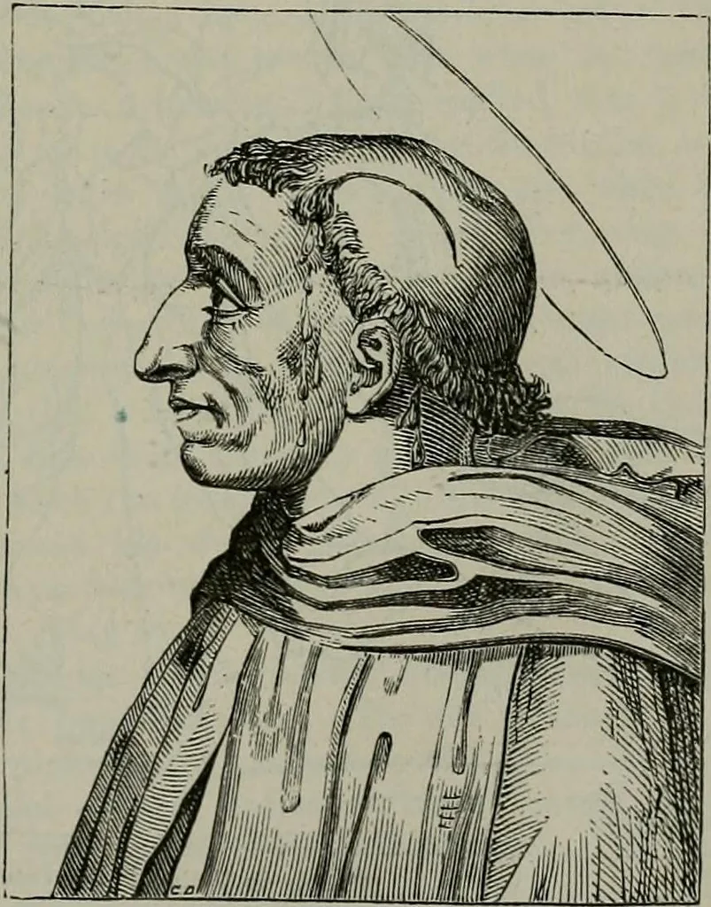 An illustration from A handbook of legendary and mythological art, 1872, leaf 270