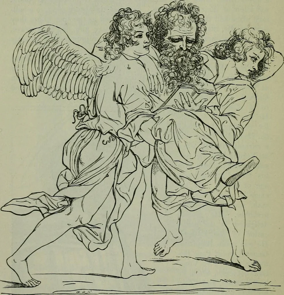An illustration from A handbook of legendary and mythological art, 1872, leaf 271