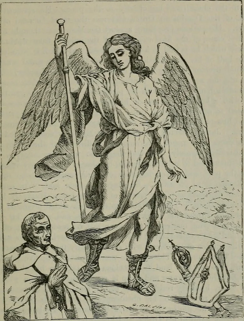 An illustration from A handbook of legendary and mythological art, 1872, leaf 280