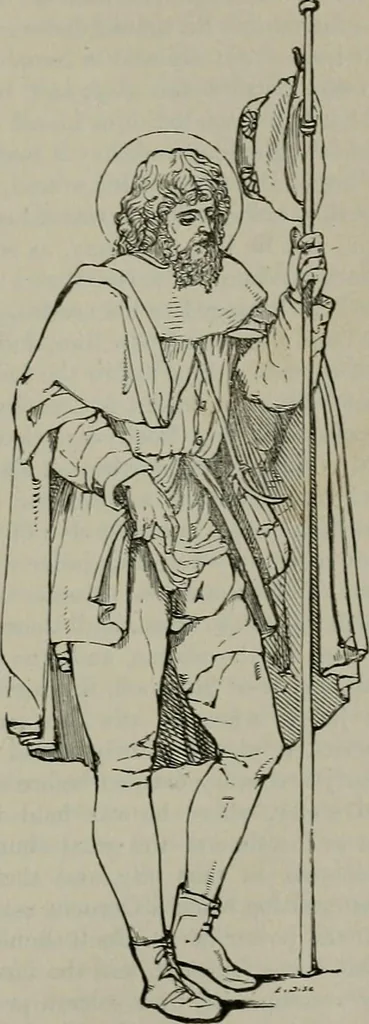An illustration from A handbook of legendary and mythological art, 1872, leaf 282