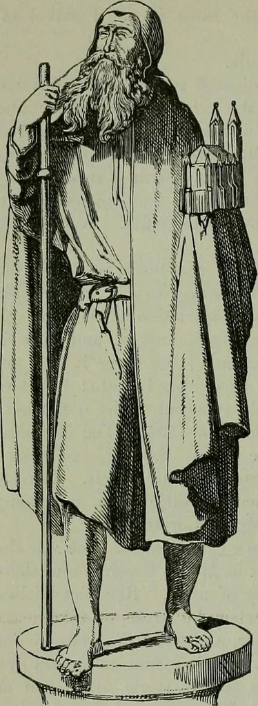 An illustration from A handbook of legendary and mythological art, 1872, leaf 289
