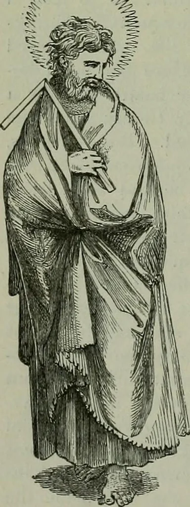 An illustration from A handbook of legendary and mythological art, 1872, leaf 307