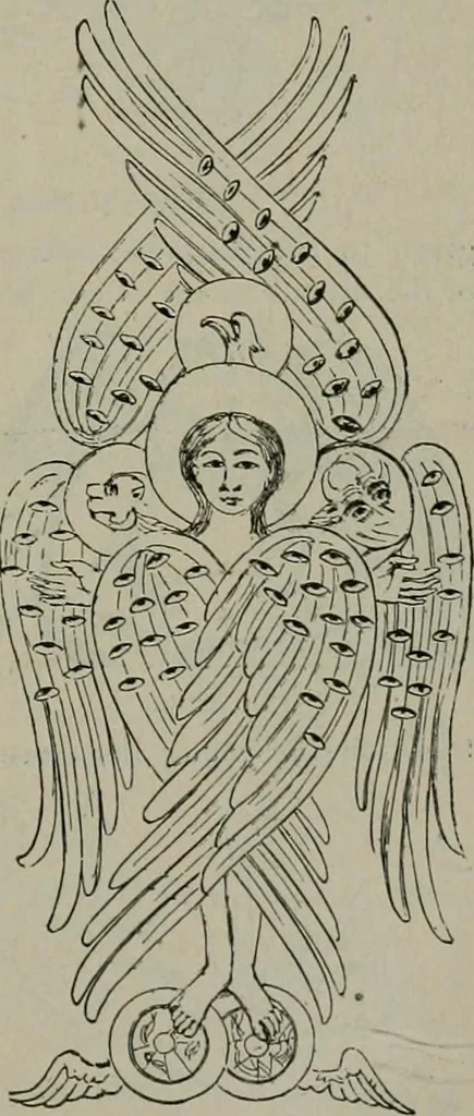 An illustration from A handbook of legendary and mythological art, 1872, leaf 34