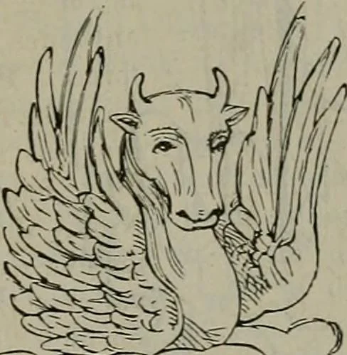 An illustration from A handbook of legendary and mythological art, 1872, leaf 36