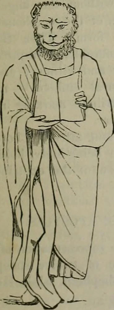 An illustration from A handbook of legendary and mythological art, 1872, leaf 36