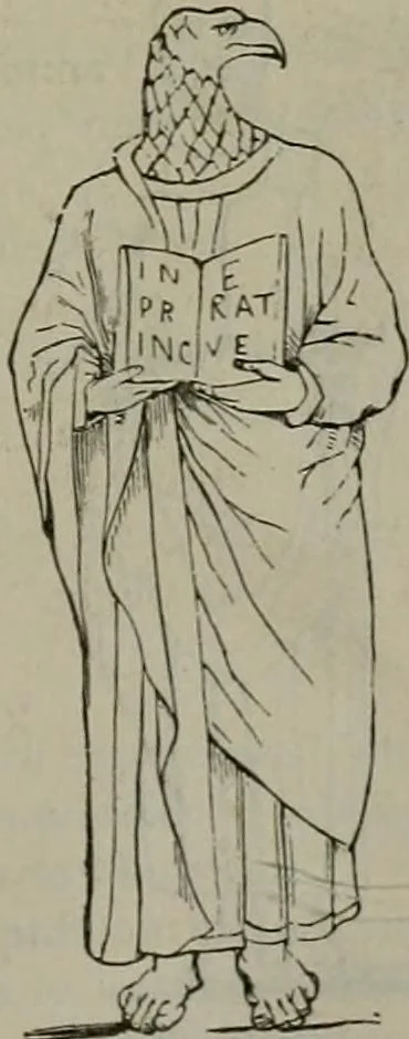 An illustration from A handbook of legendary and mythological art, 1872, leaf 36