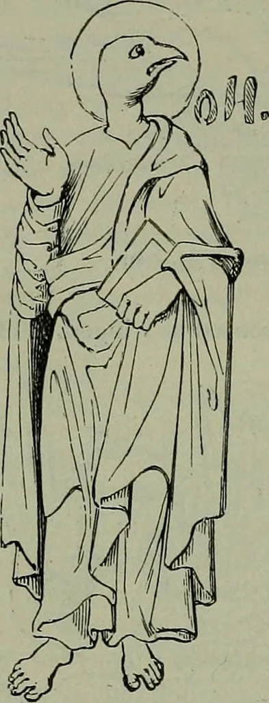 An illustration from A handbook of legendary and mythological art, 1872, leaf 37