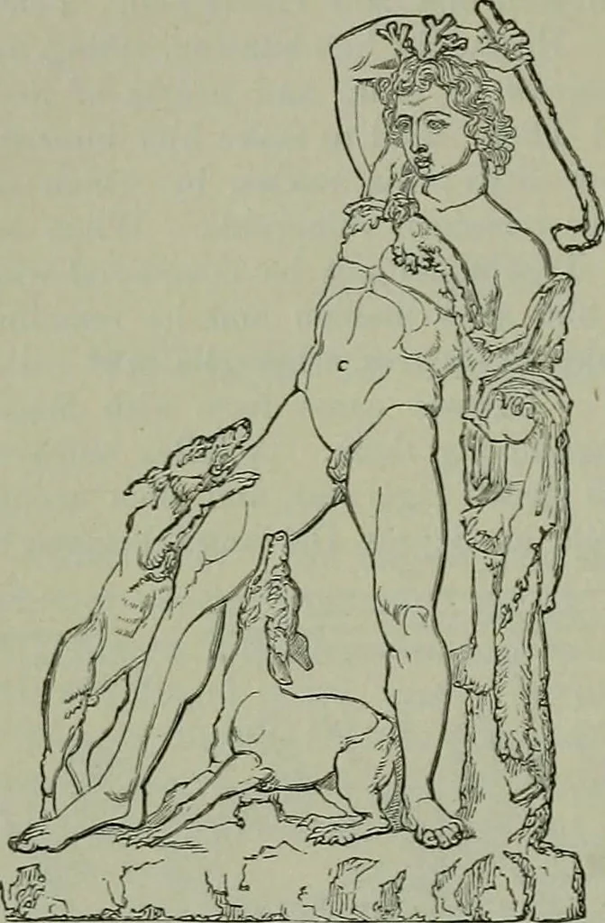 An illustration from A handbook of legendary and mythological art, 1872, leaf 437
