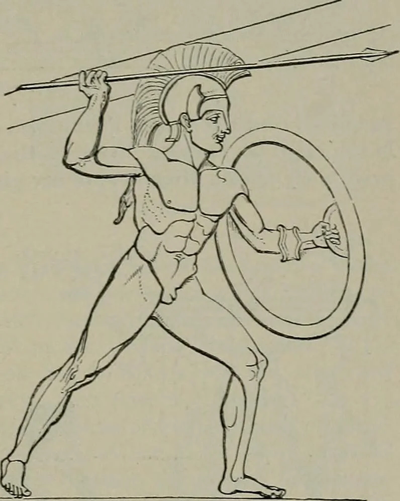 An illustration from A handbook of legendary and mythological art, 1872, leaf 440