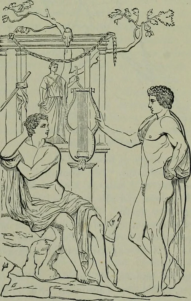 An illustration from A handbook of legendary and mythological art, 1872, leaf 441