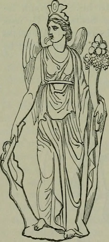 An illustration from A handbook of legendary and mythological art, 1872, leaf 463