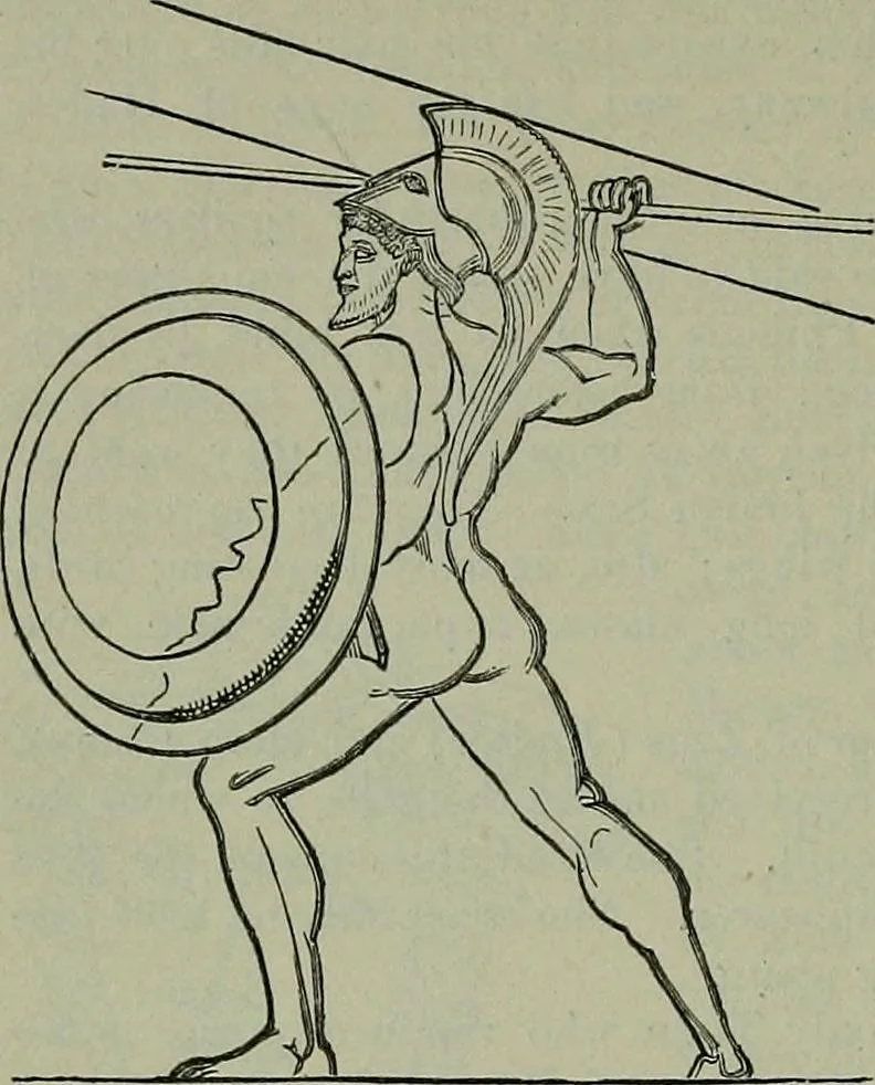 An illustration from A handbook of legendary and mythological art, 1872, leaf 467