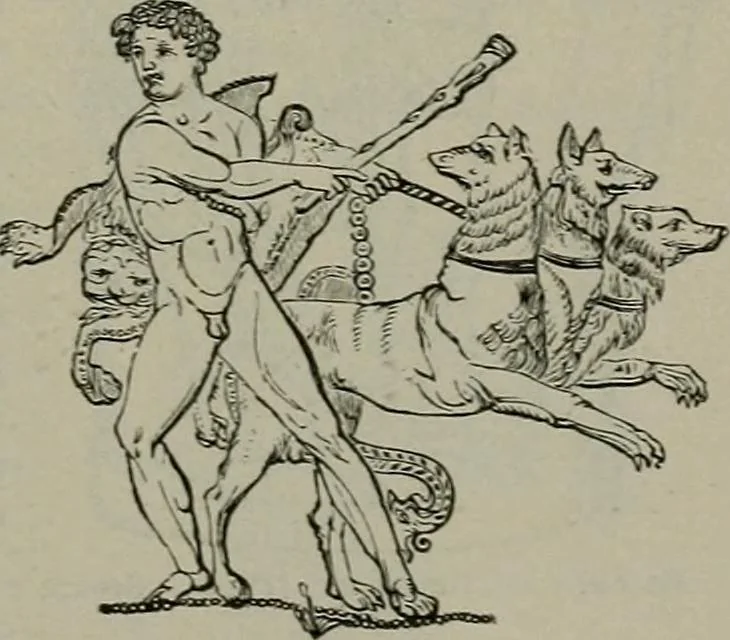 An illustration from A handbook of legendary and mythological art, 1872, leaf 472