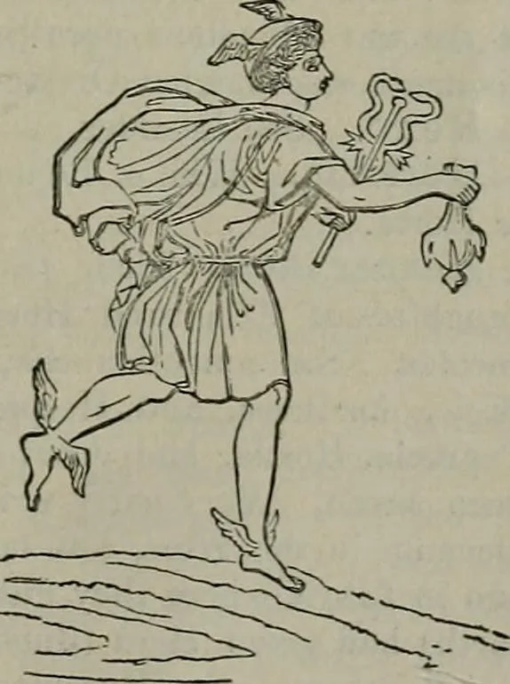 An illustration from A handbook of legendary and mythological art, 1872, leaf 474