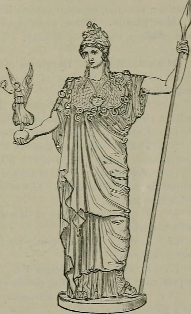 An illustration from A handbook of legendary and mythological art, 1872, leaf 484
