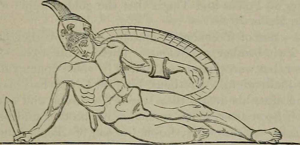 An illustration from A handbook of legendary and mythological art, 1872, leaf 492