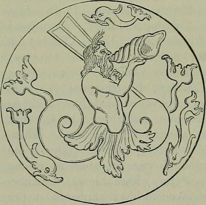 An illustration from A handbook of legendary and mythological art, 1872, leaf 507