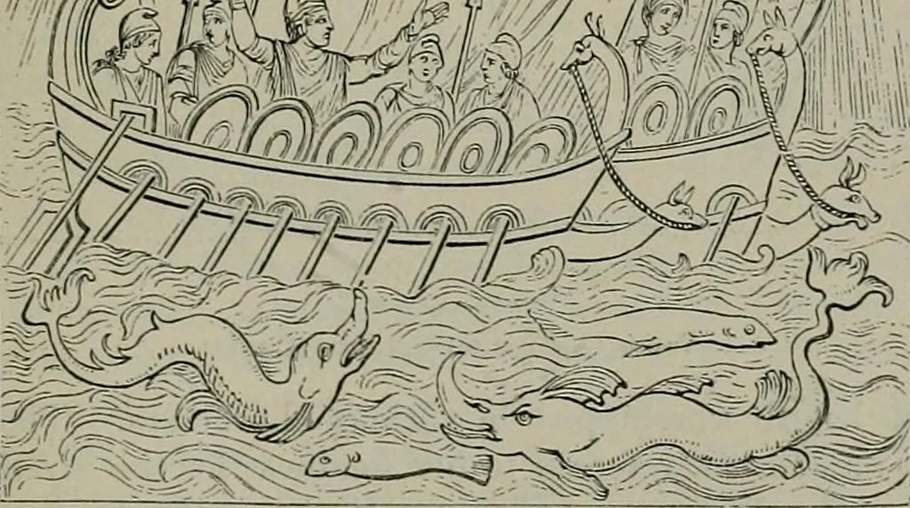 An illustration from A handbook of legendary and mythological art, 1872, leaf 510