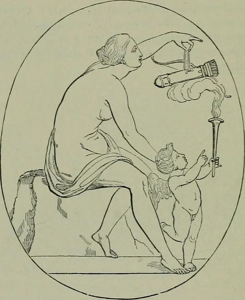 An illustration from A handbook of legendary and mythological art, 1872, leaf 511