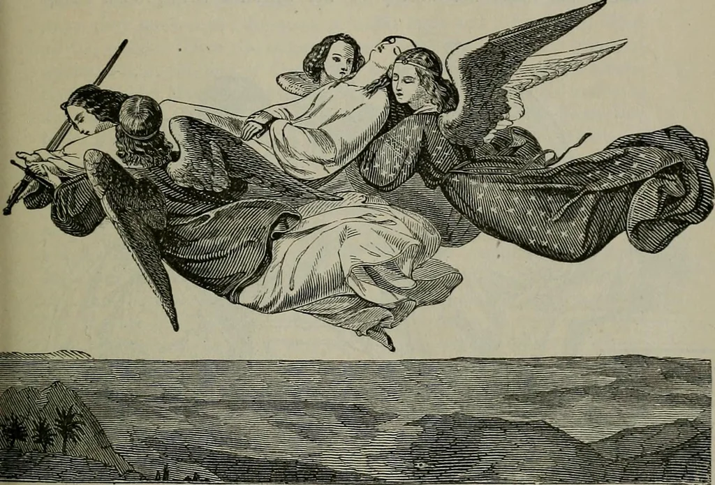 An illustration from A handbook of legendary and mythological art, 1872, leaf 82