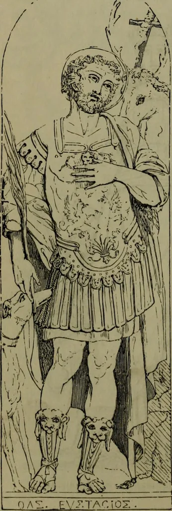 An illustration from A handbook of legendary and mythological art, 1876, leaf 121