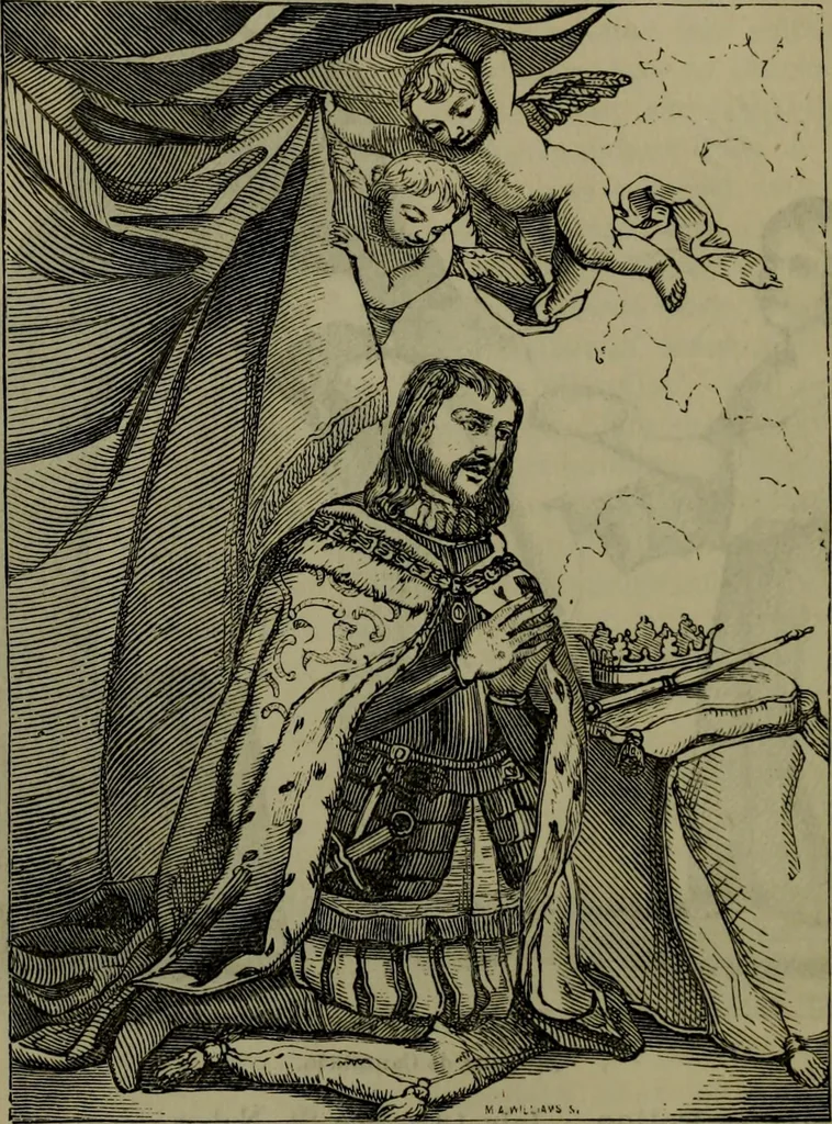 An illustration from A handbook of legendary and mythological art, 1876, leaf 125