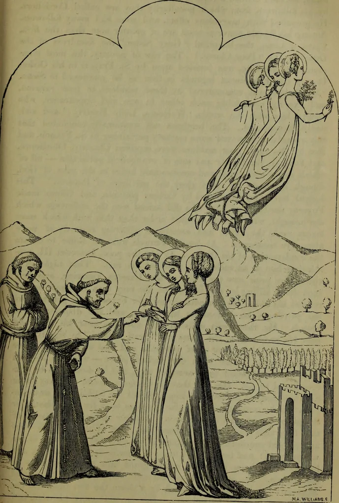 An illustration from A handbook of legendary and mythological art, 1876, leaf 130