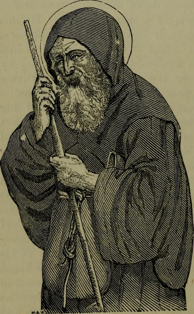 An illustration from A handbook of legendary and mythological art, 1876, leaf 133
