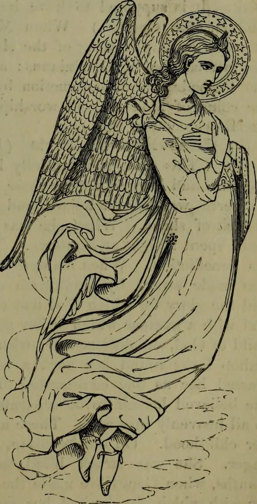 An illustration from A handbook of legendary and mythological art, 1876, leaf 136