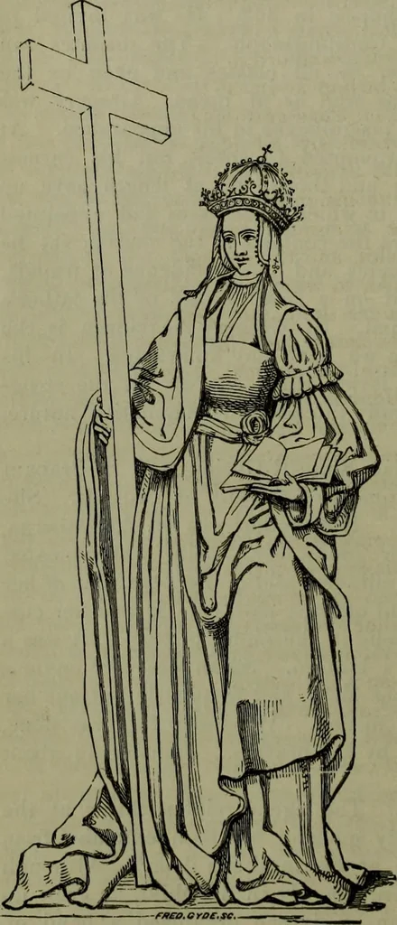 An illustration from A handbook of legendary and mythological art, 1876, leaf 149
