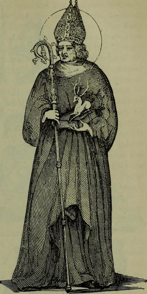An illustration from A handbook of legendary and mythological art, 1876, leaf 156