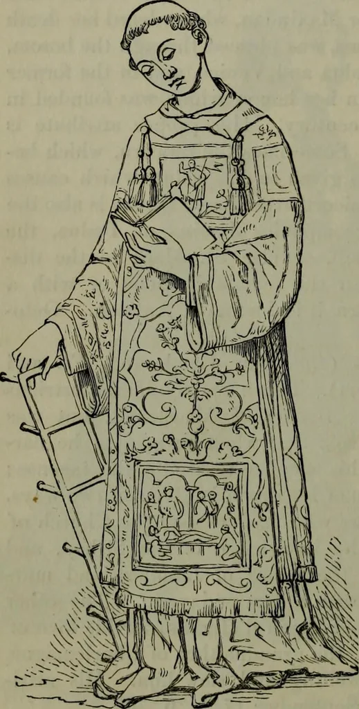 An illustration from A handbook of legendary and mythological art, 1876, leaf 193