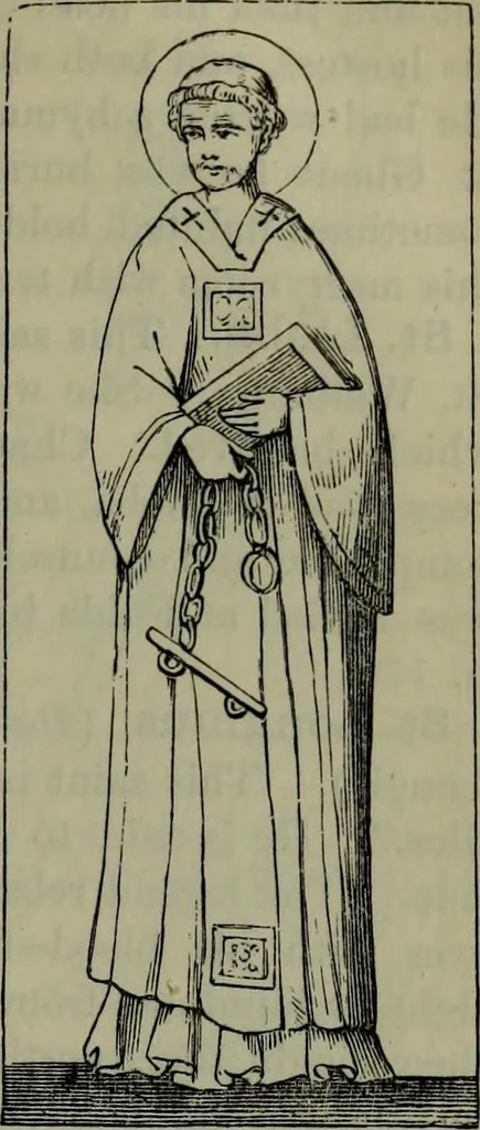 An illustration from A handbook of legendary and mythological art, 1876, leaf 196