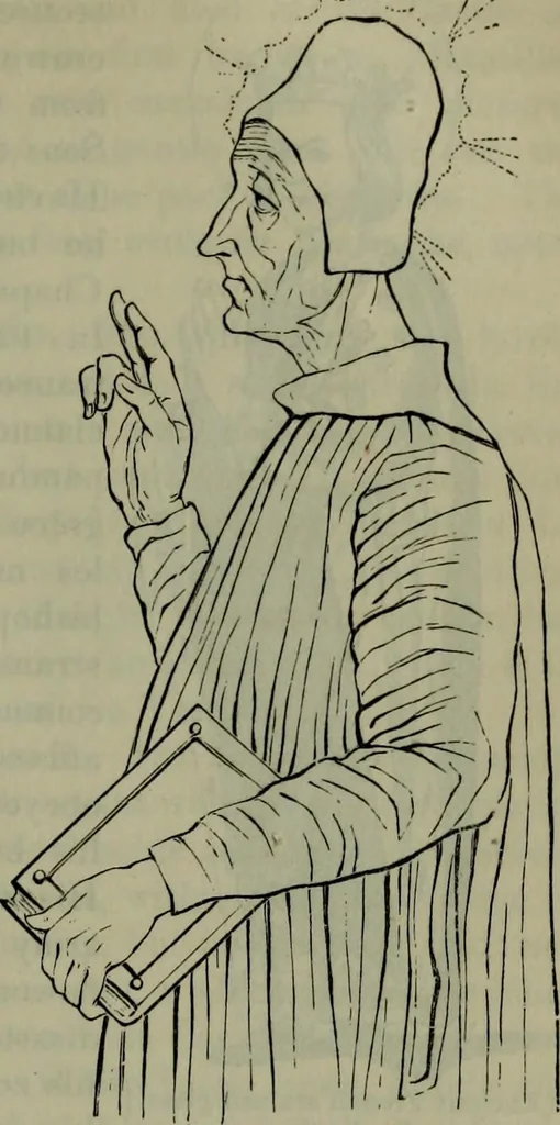 An illustration from A handbook of legendary and mythological art, 1876, leaf 198