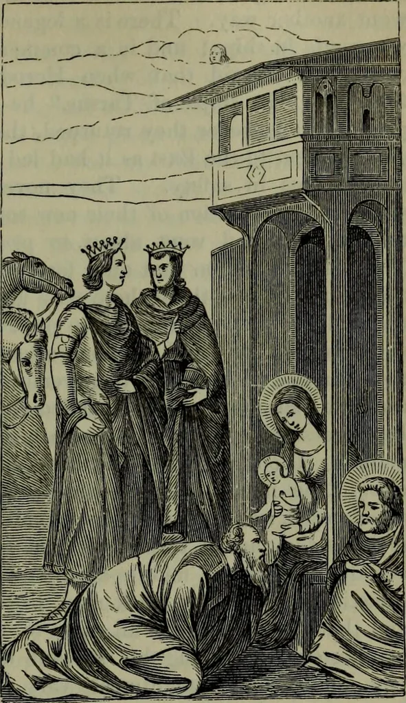 An illustration from A handbook of legendary and mythological art, 1876, leaf 210