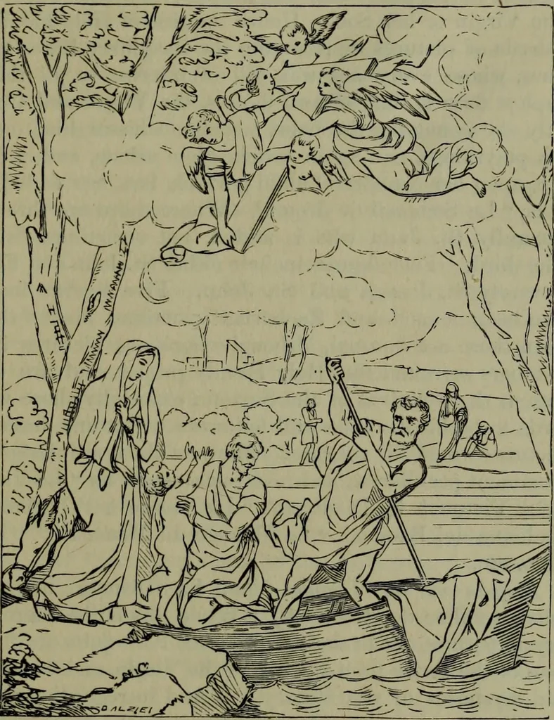 An illustration from A handbook of legendary and mythological art, 1876, leaf 214
