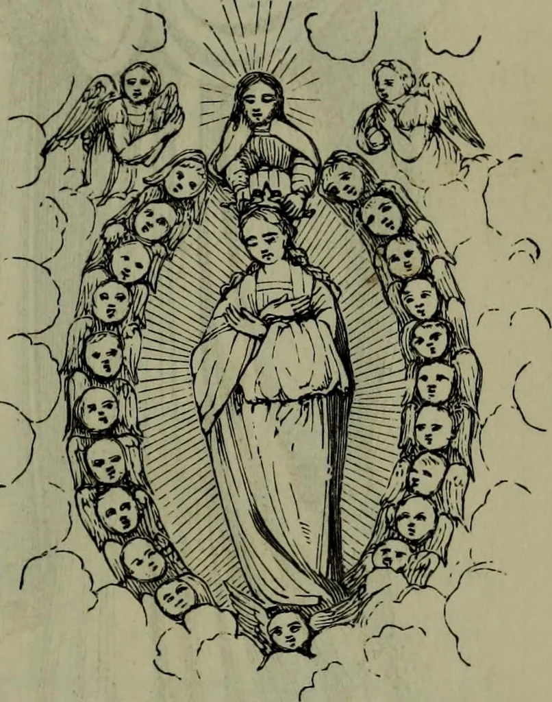 An illustration from A handbook of legendary and mythological art, 1876, leaf 224