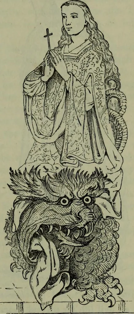 An illustration from A handbook of legendary and mythological art, 1876, leaf 230