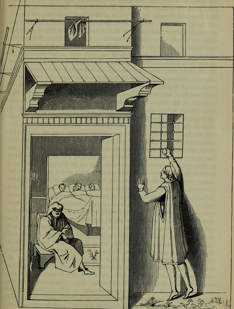 An illustration from A handbook of legendary and mythological art, 1876, leaf 254