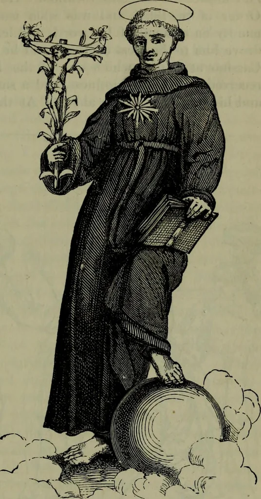 An illustration from A handbook of legendary and mythological art, 1876, leaf 258