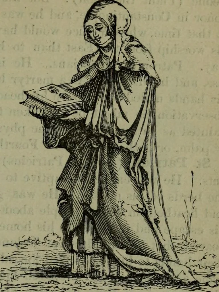 An illustration from A handbook of legendary and mythological art, 1876, leaf 264