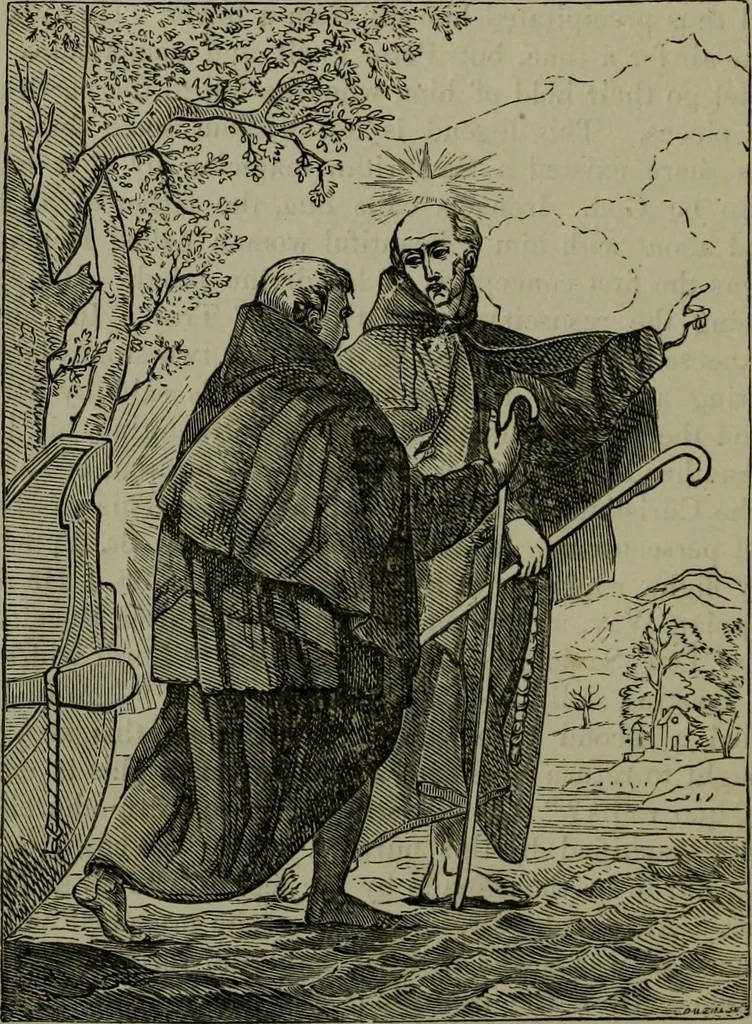 An illustration from A handbook of legendary and mythological art, 1876, leaf 271