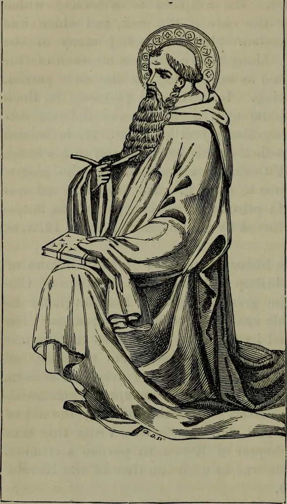 An illustration from A handbook of legendary and mythological art, 1876, leaf 287