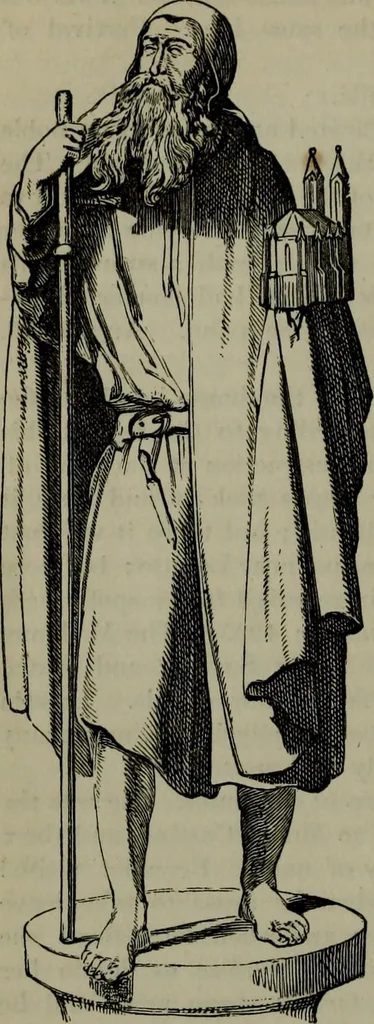 An illustration from A handbook of legendary and mythological art, 1876, leaf 291