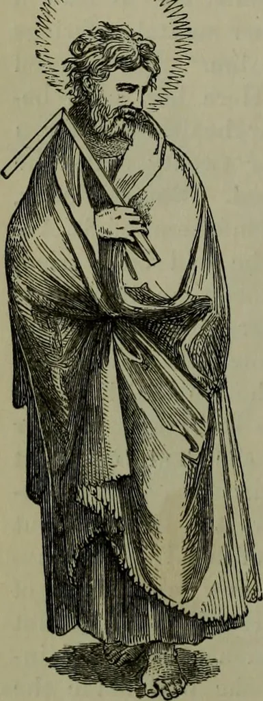 An illustration from A handbook of legendary and mythological art, 1876, leaf 309