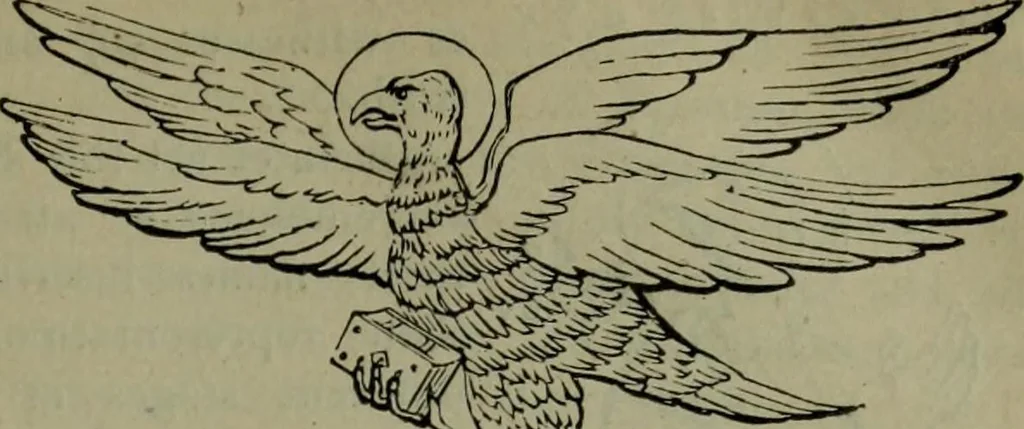 An illustration from A handbook of legendary and mythological art, 1876, leaf 38