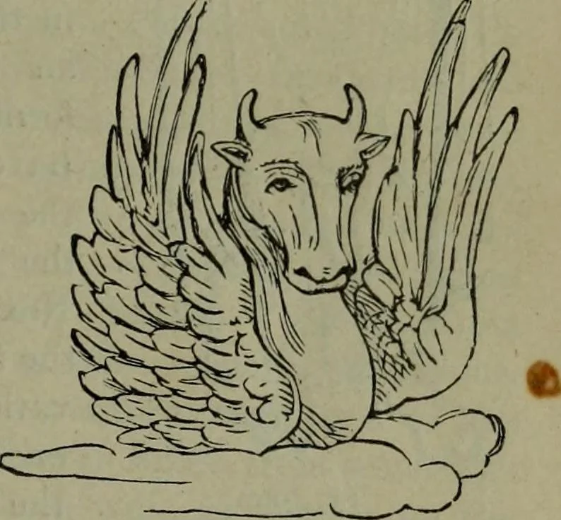 An illustration from A handbook of legendary and mythological art, 1876, leaf 38