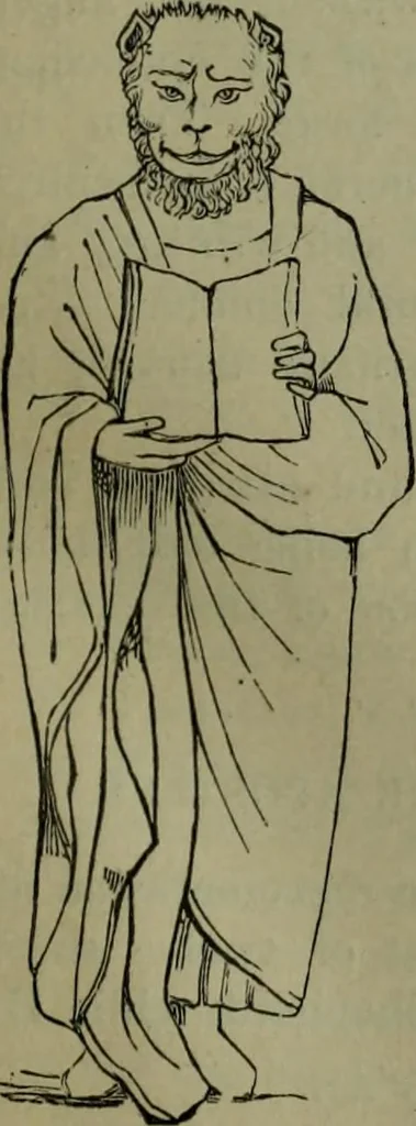 An illustration from A handbook of legendary and mythological art, 1876, leaf 38