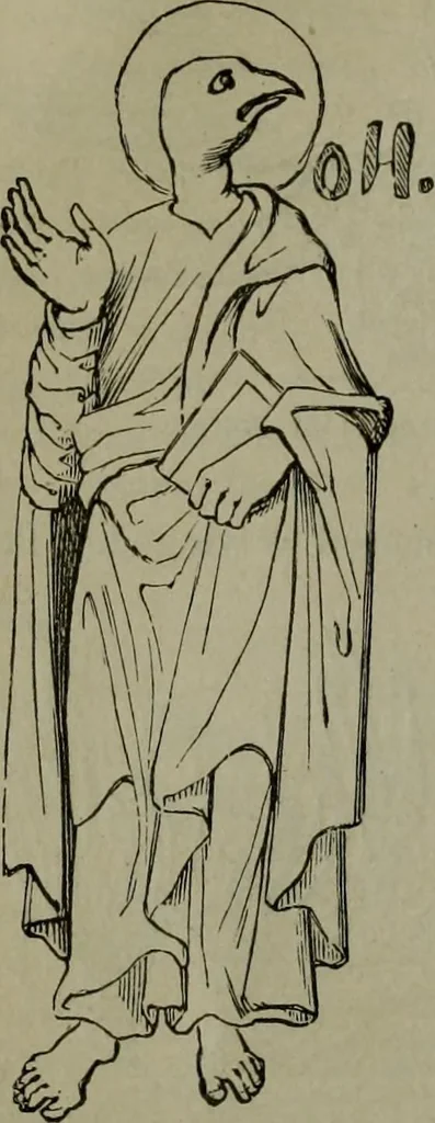 An illustration from A handbook of legendary and mythological art, 1876, leaf 39