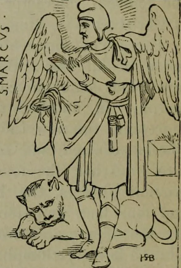 An illustration from A handbook of legendary and mythological art, 1876, leaf 39